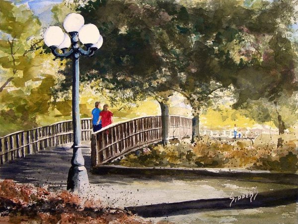 Парковый пейзаж