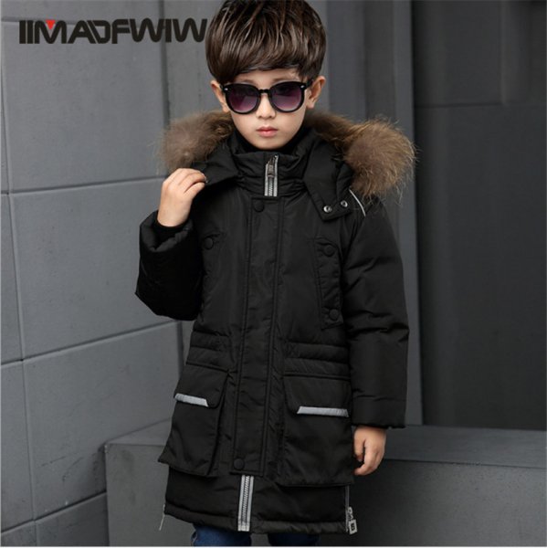 Удлиненные куртки для мальчиков