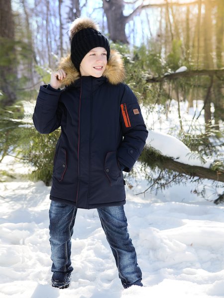 Зимняя парка для мальчика