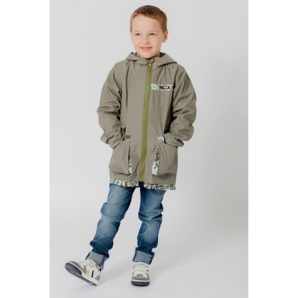 Олдос парка для мальчика лногард цвет хакки артикул oaw201 t1jk17