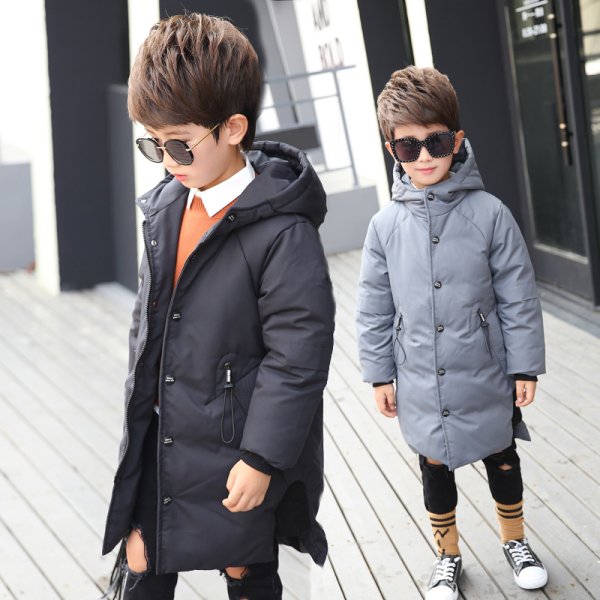 Удлиненные куртки для мальчиков