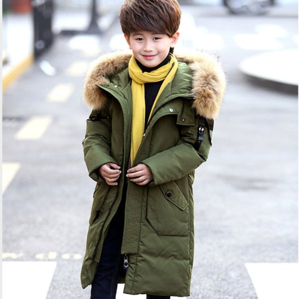 Удлиненные куртки для мальчиков