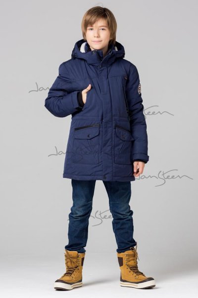 Жан Стин детская синяя парка