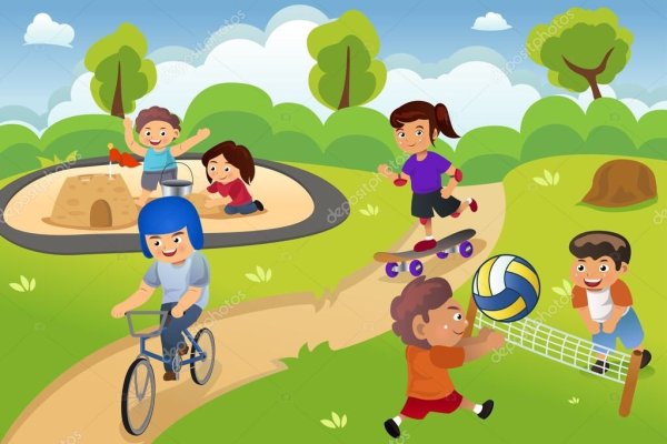 Спорт в парке иллюстрация