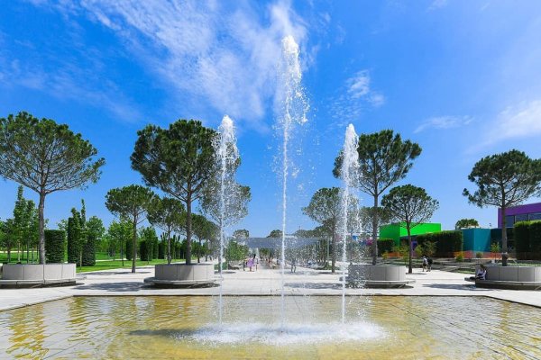 Парк Галицкого фонтаны