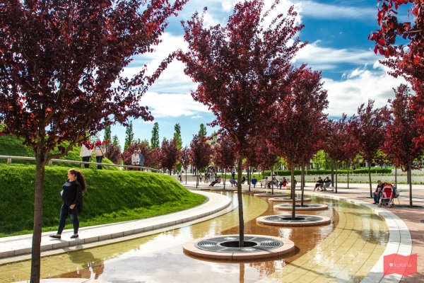 Галинский парк в Краснодаре