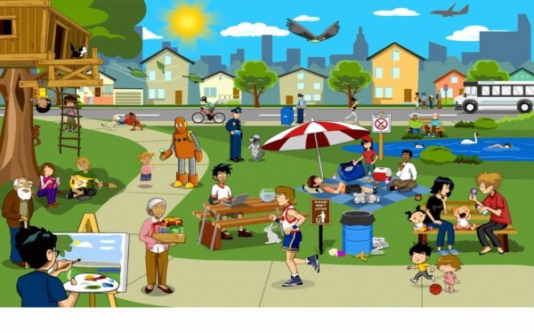 Описание картинки по английскому