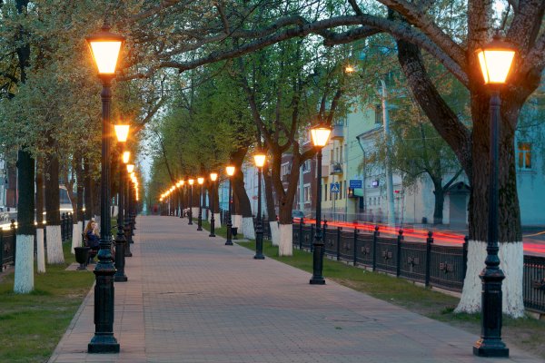 Фонарь на улице