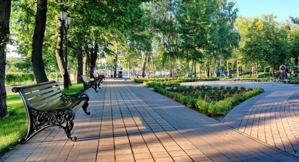 Аллея парк Самара