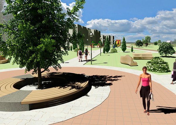 Благоустройство парков и скверов