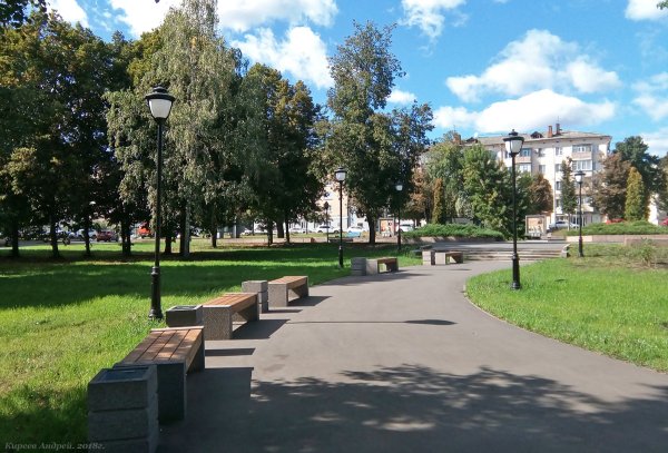 Парк сквер бульвар