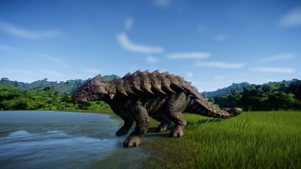 Анкилозавр парк Юрского периода