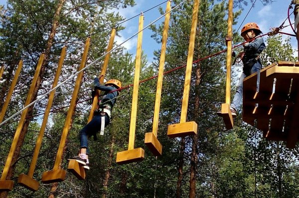 Мечка Новодвинск веревочный парк