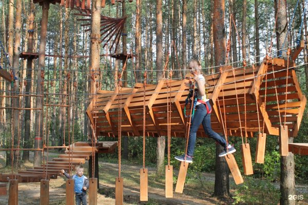Веревочный парк дитя джунглей Рязань