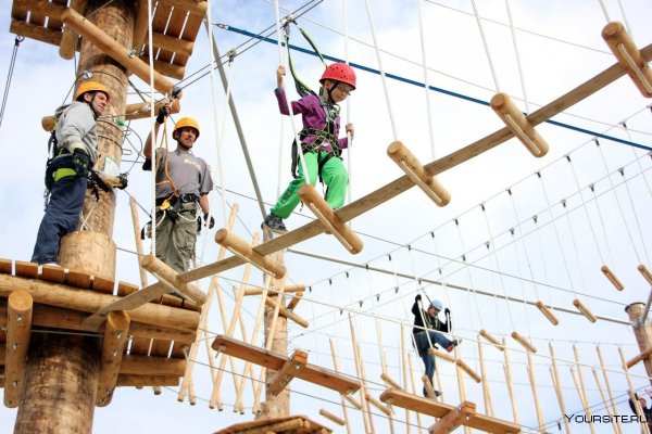 Веревочный парк Лекотти Финляндия