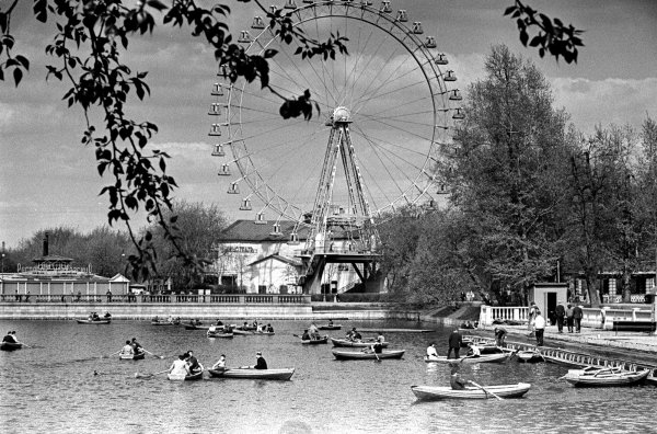 Парк Горького в Москве 1928