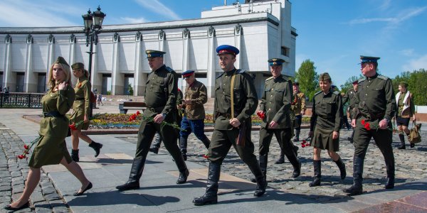 Парк Победы 9 мая 2019 Москва