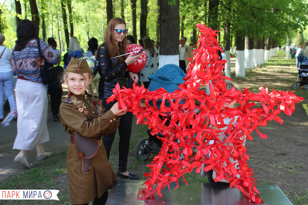 Инсталляция ко Дню Победы