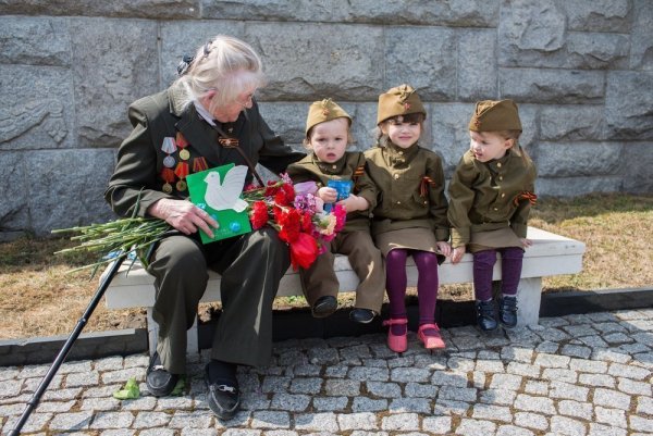 Ветераны и дети