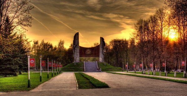 Вечный огонь на автозаводе в Нижнем Новгороде