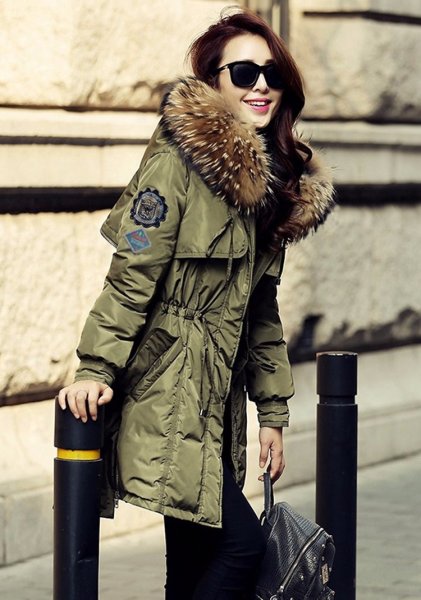 Парки женские зимние