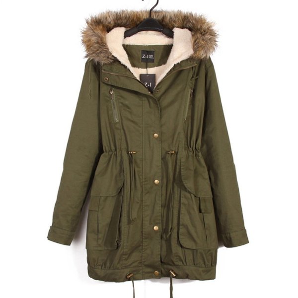 Парка женская дн1271 Army Green