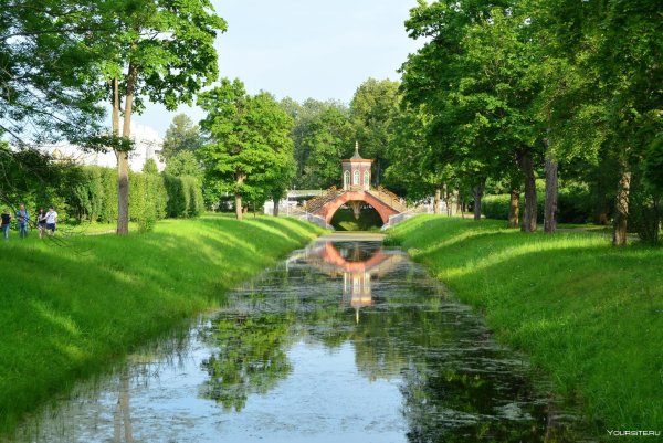 Санкт-Петербург Пушкин Екатерининский парк