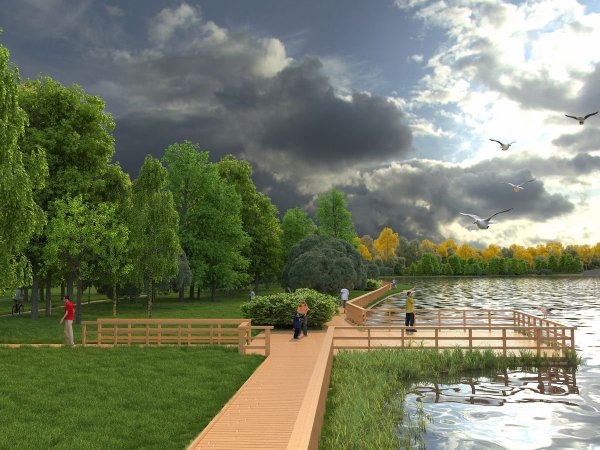 Парк набережная выстрел Солнечногорск