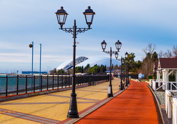 Имеретинская набережная Сочи парк