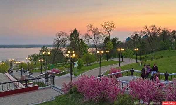 Набережная реки Амур Хабаровск