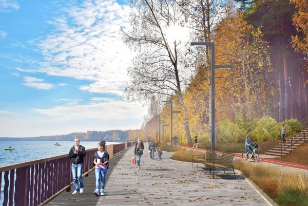 Чайковский Пермский край набережная