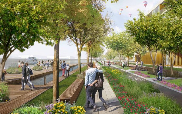 Благоустройство Симоновской набережной