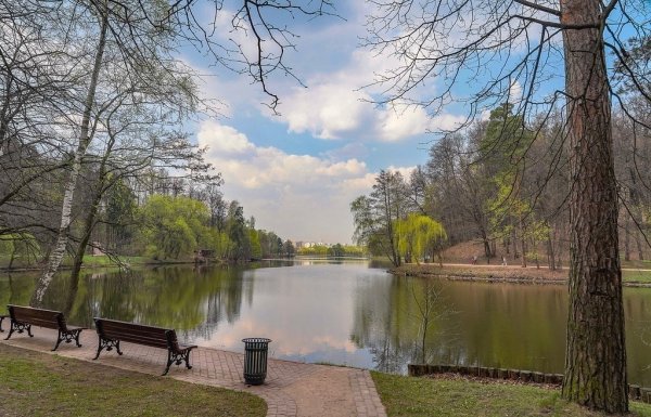 Царицыно парк Москва Царицынские пруды