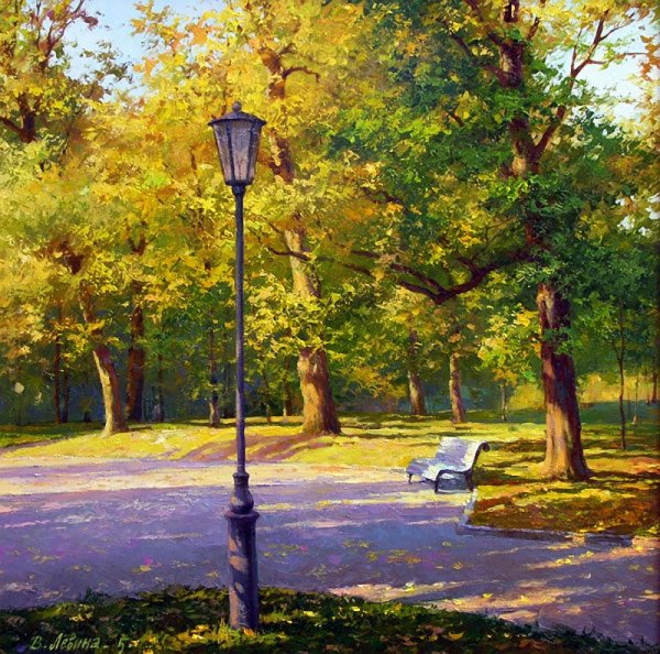 Художник Виктория Лёвина пейзажи