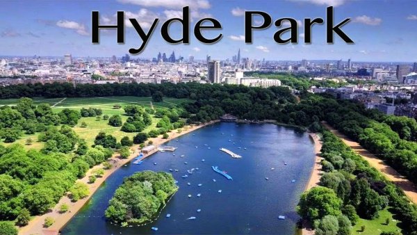 Hyde Park in London