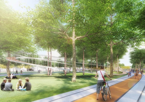 Парк в будущем