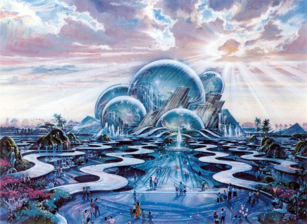 Парк аттракционов будущего