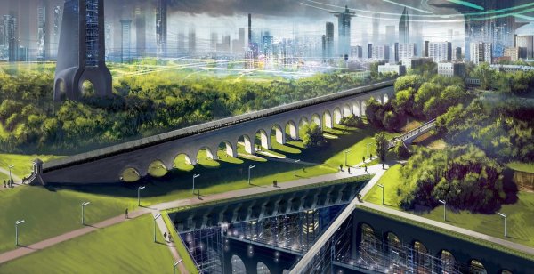 Экогород будущего концепт