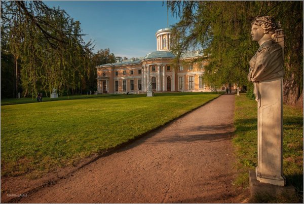 Архангельское музей усадьба осенью