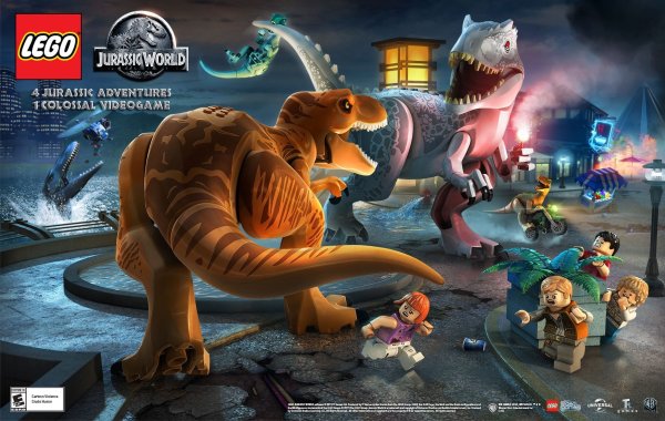 Лего мир Юрского периода Jurassic Park