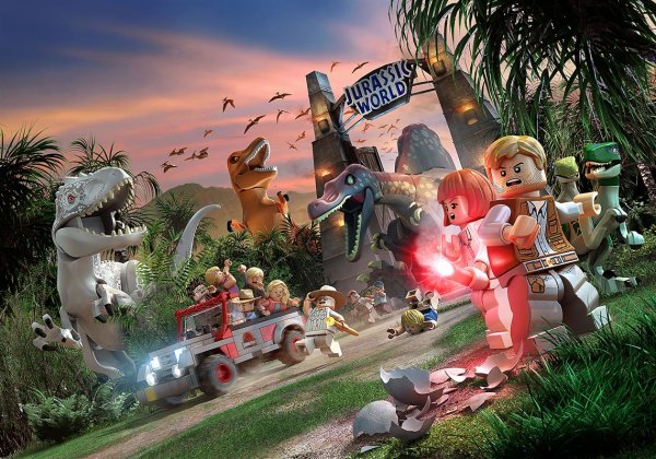 LEGO парк Юрского периода ps4