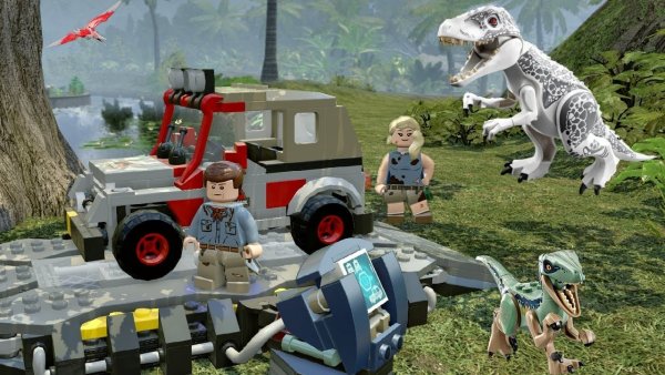 Лего парк мир Юрского периода 2