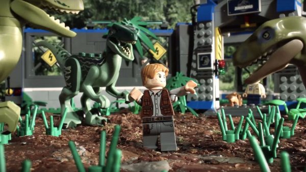 Лего мир Юрского периода 2015 ворота