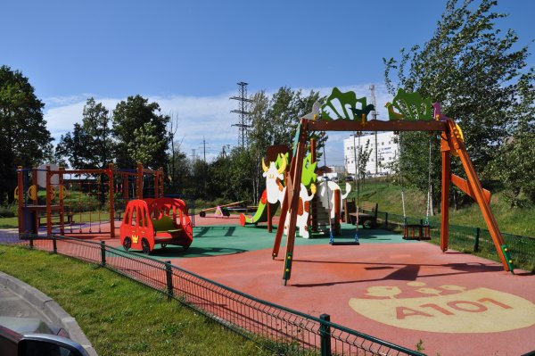 Липовый парк Коммунарка детские площадки