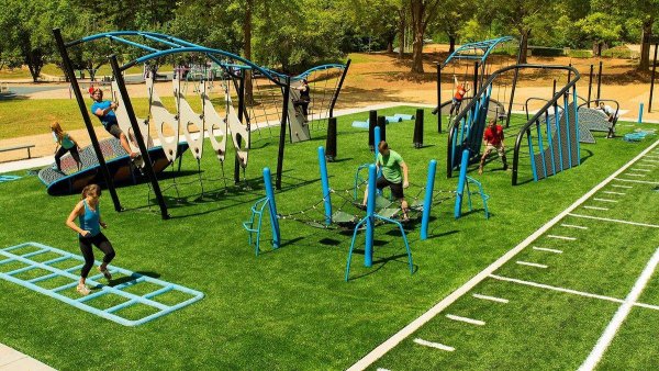 Современные спортивные площадки