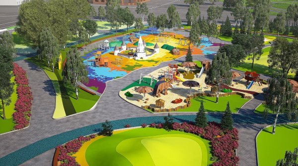 Детский парк «Континент» rfpfym