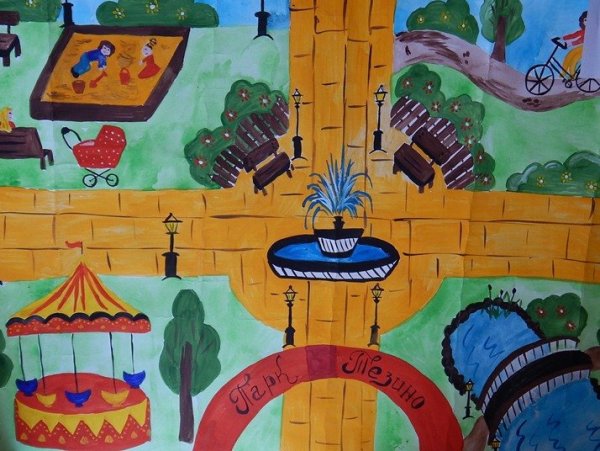 Парк глазами детей