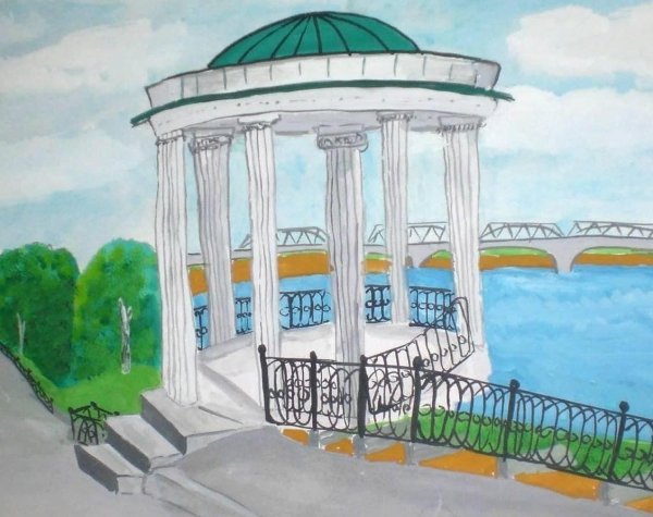 Ротонда Киров рисунки детей Киров