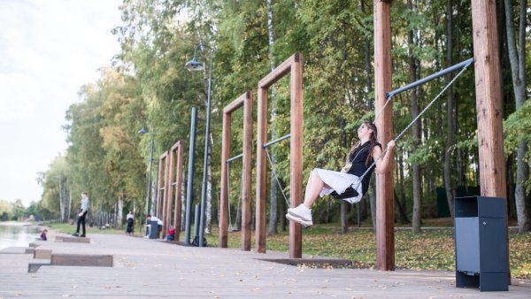 Набережная озера Сенеж Солнечногорск