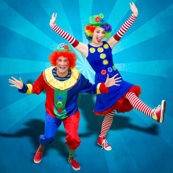 Клоун на празднике